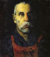 Kazimir Malevich - Portrait of a Man